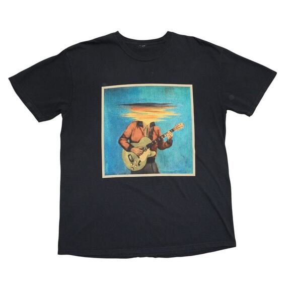 Graphic Sunset Guitar Headless Tee – Size M (Unbranded) - Picture 1 of 4